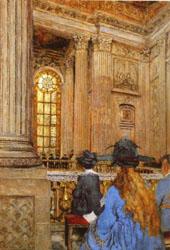 Edouard Vuillard The Chapel at the Chateau of Versailles France oil painting art